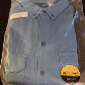 Mens DRIFIRE FR Button Down Long Sleeve Shirt.size L
